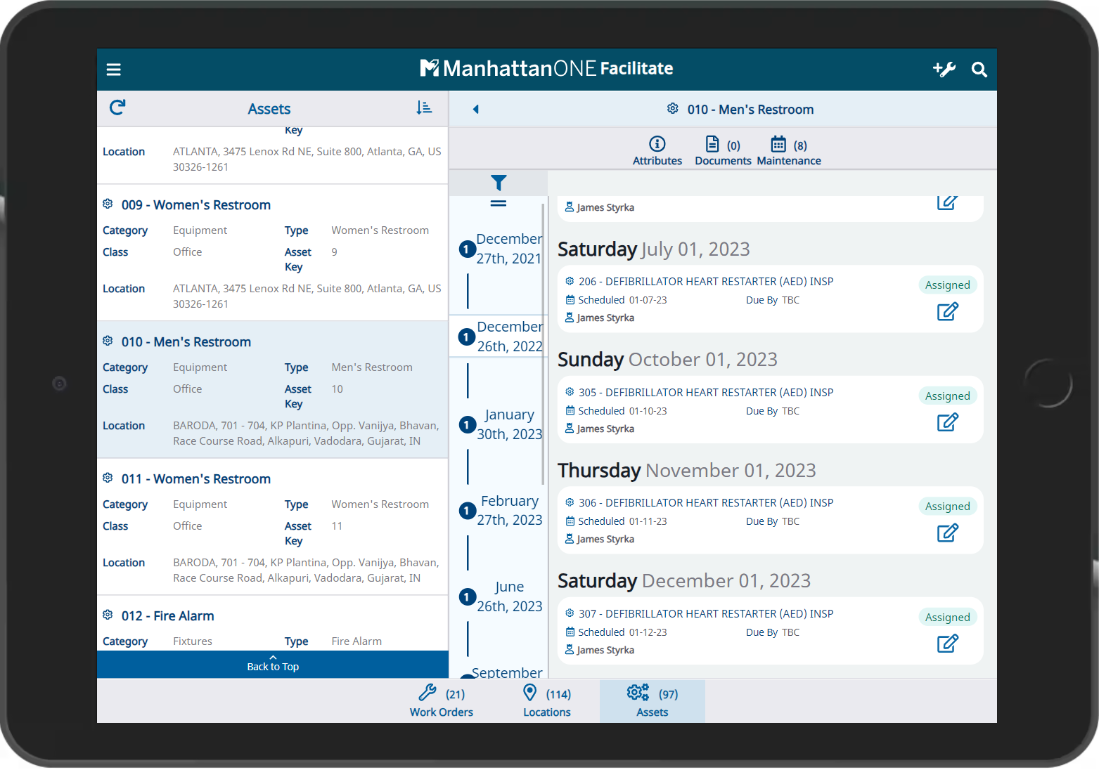 screenshot of MRI ManhattanONE